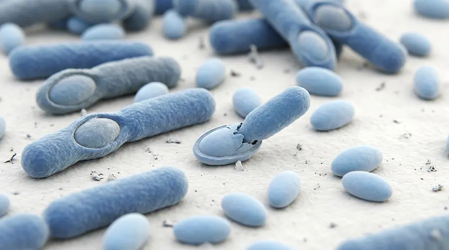 Spor formundaki Bacillus bakterileri